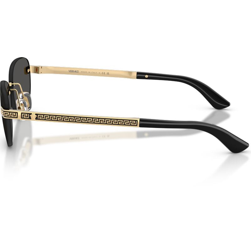 Versace VE2307 Gold Versace Dark Grey Side