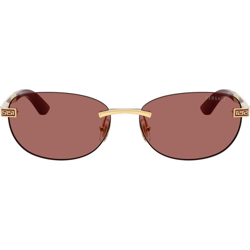 Versace VE2307 Gold Versace Dark Violet Front