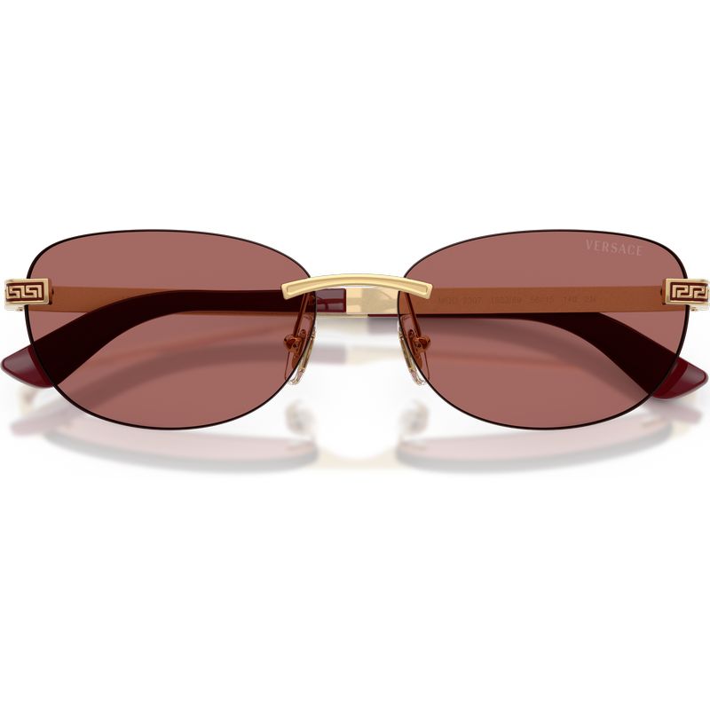 Versace VE2307 Gold Versace Dark Violet Front2
