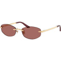 Versace VE2308D Gold Versace Dark Violet Angle