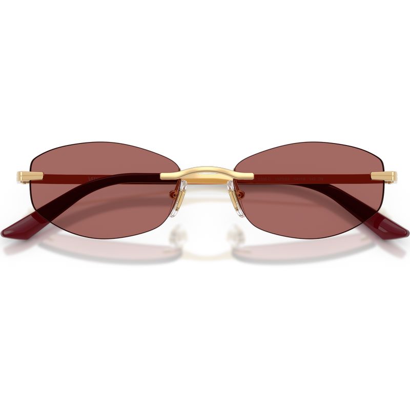 Versace VE2308D Gold Versace Dark Violet Front2