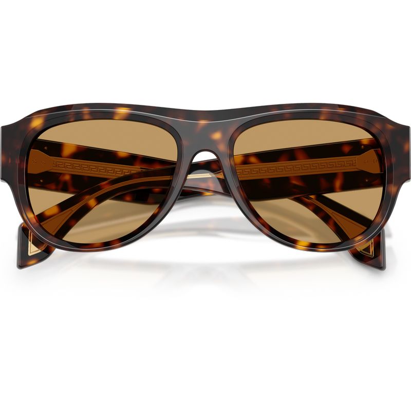 Versace VE4518U Dark Havana Brown Front2