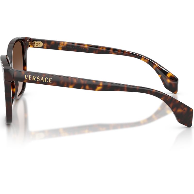 Versace VE4523 Dark Havana Brown Gradient Side
