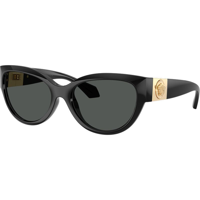 Versace VE4524U Black Dark Grey Angle