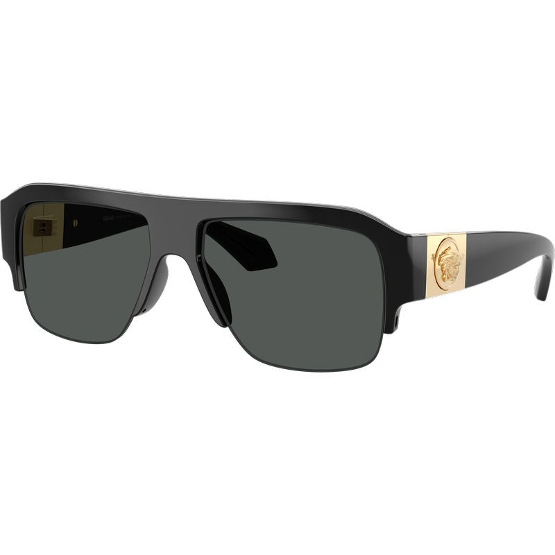 Versace VE4525U Black Dark Grey Angle
