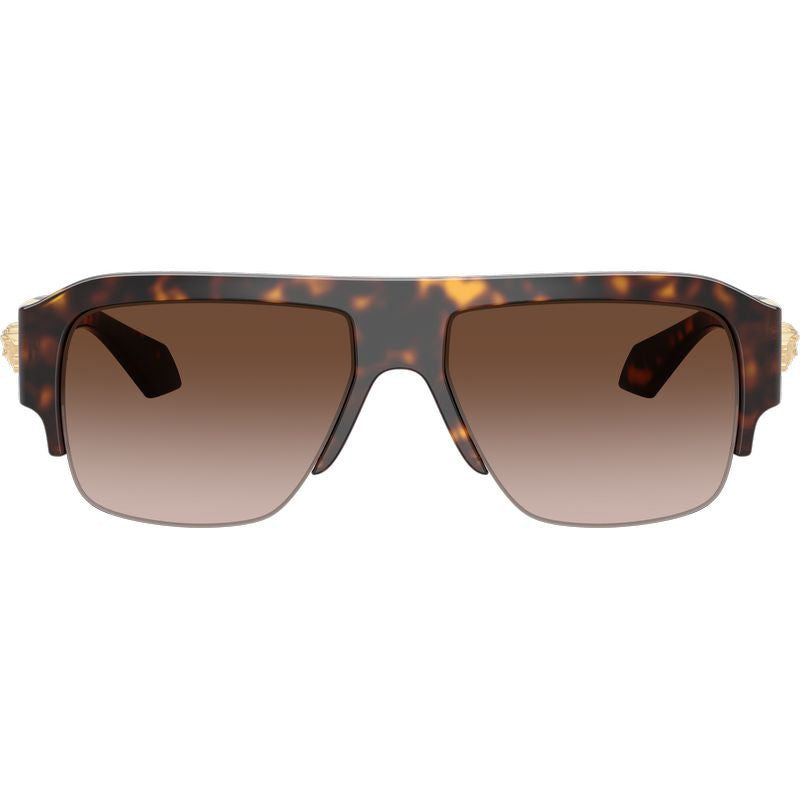 Versace VE4525U Dark Havana Brown Gradient Front