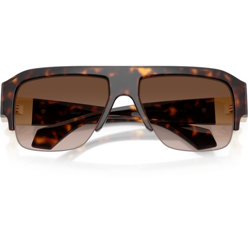 Versace VE4525U Dark Havana Brown Gradient Front2