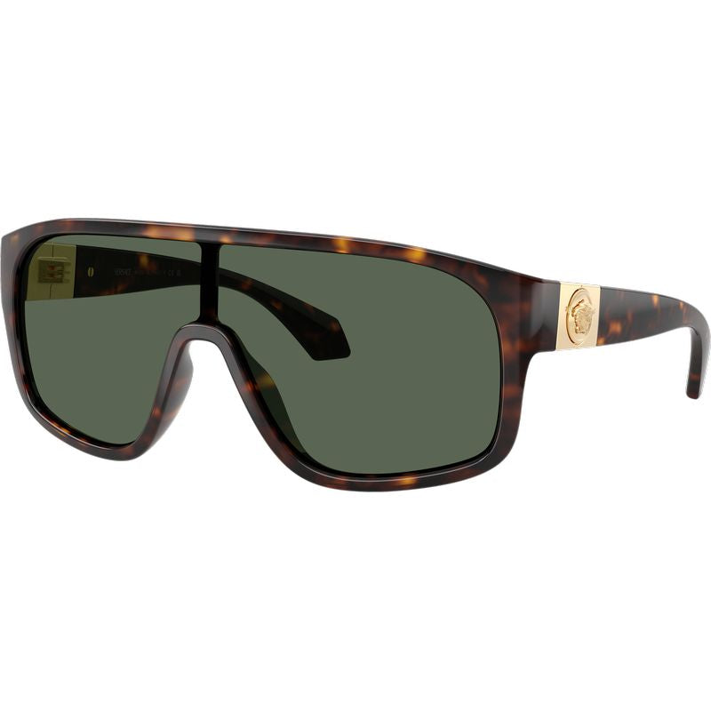 Versace VE4526U Dark Havana Dark Green Angle