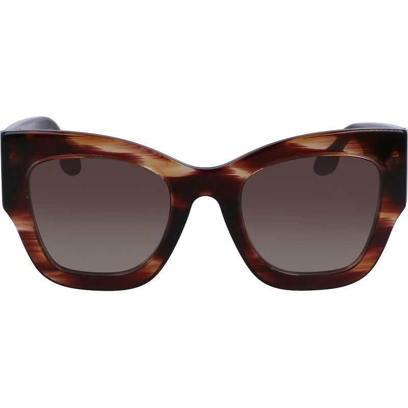 VB652S, Dark Brown Horn/Grey Gradient Lenses