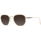 Cote De Azure, Cotton/Brown and Blue Gradient Lenses