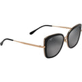 Violet Lake, Black and Gold/Neutral Grey Polarised Lenses