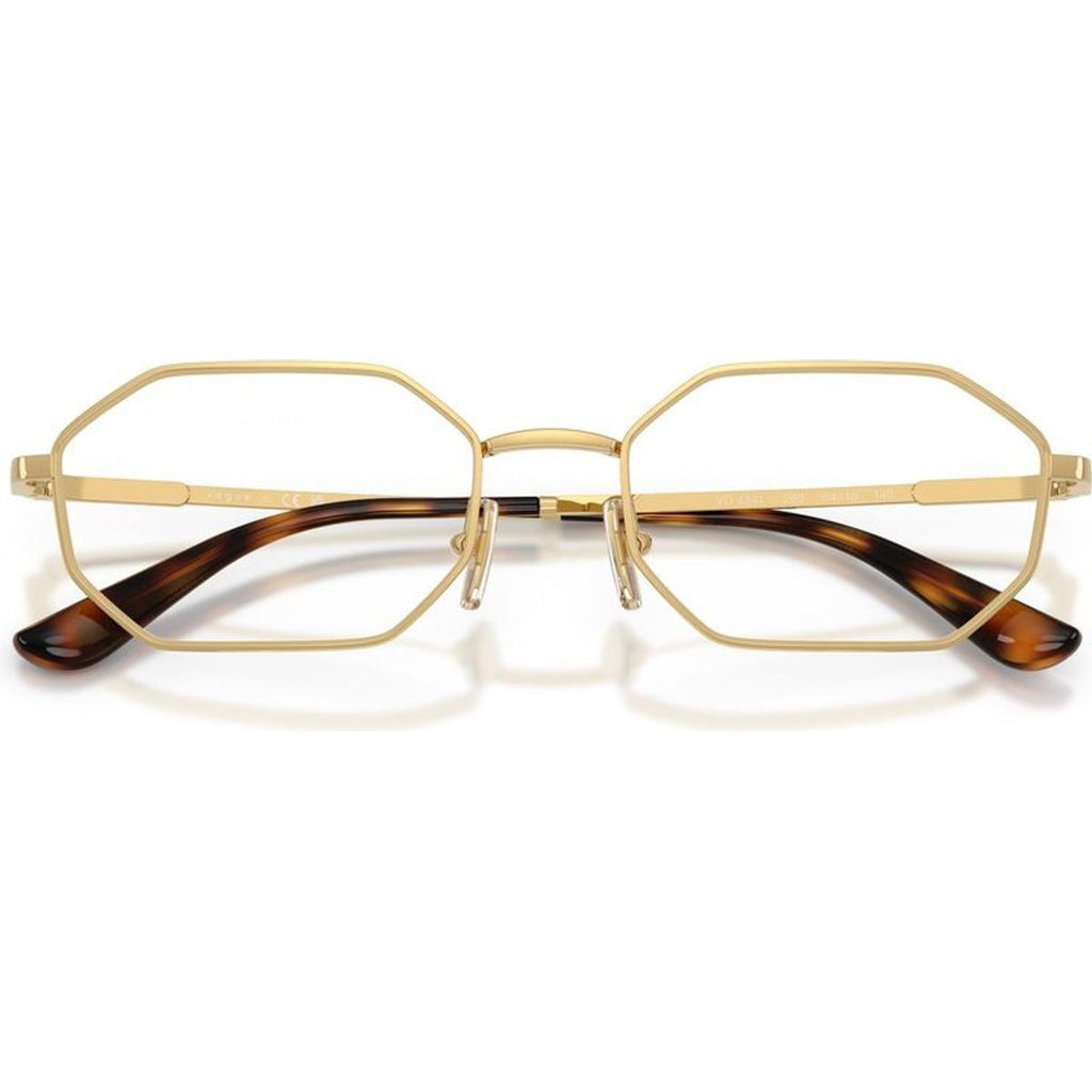 VO4341, Gold/Clear Lenses 54 Eye Size