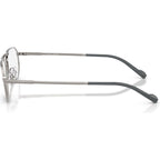 VO4347, Brushed Gunmetal/Clear Lenses 55 Eye Size