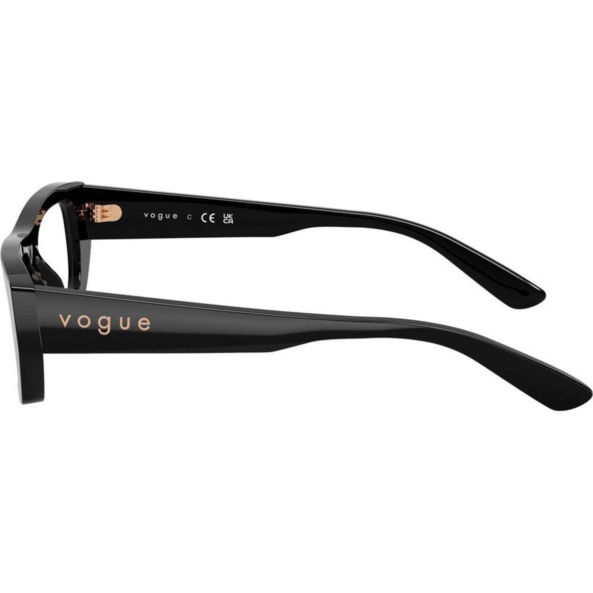 VO5660U, Black/Clear Lenses 51 Eye Size