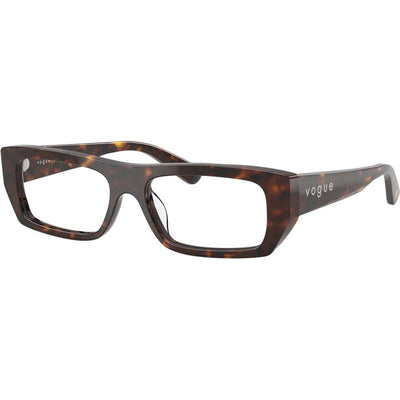 VO5660U, Dark Havana/Clear Lenses 51 Eye Size