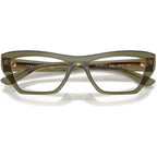 VO5701U, Transparent Olive Green/Clear Lenses 53 Eye Size