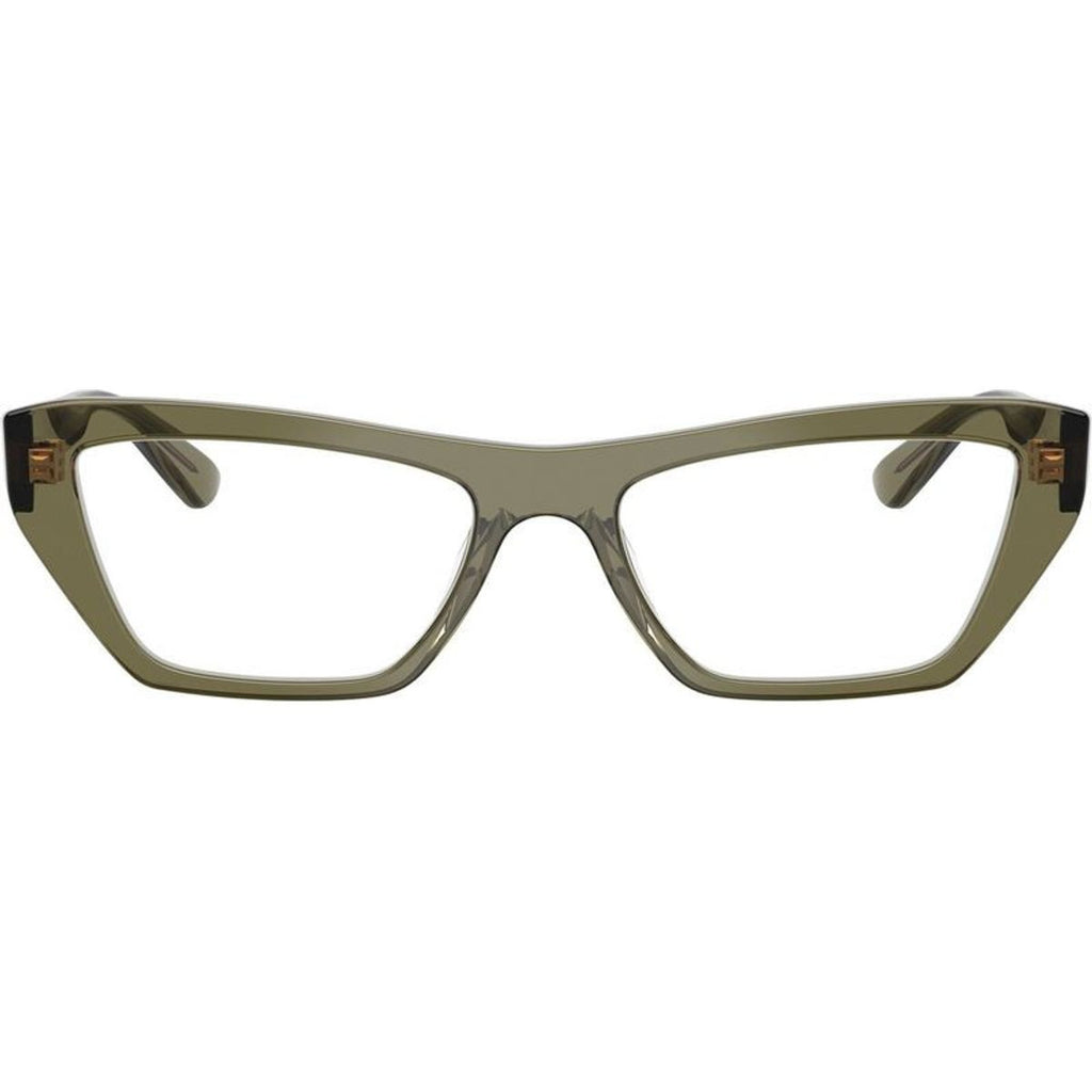 VO5701U, Transparent Olive Green/Clear Lenses 53 Eye Size