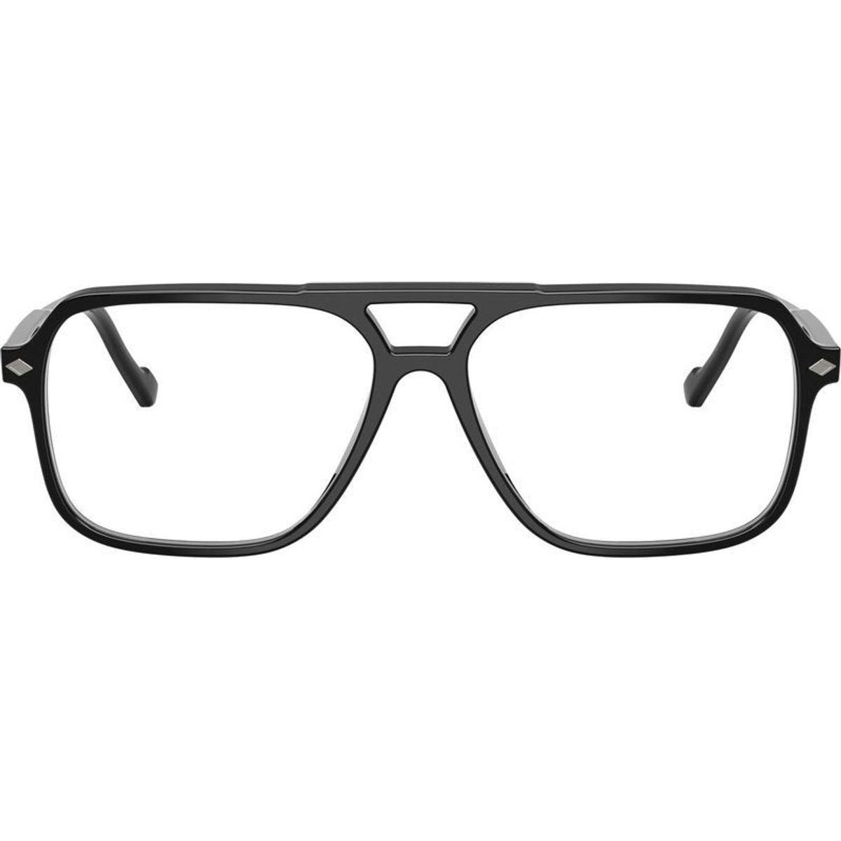VO5709, Black/Clear Lenses 57 Eye Size
