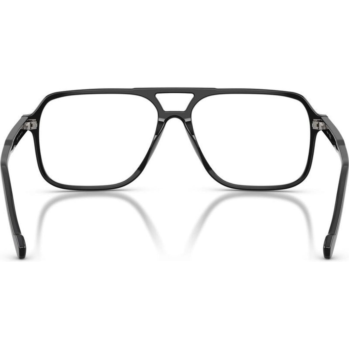 VO5709, Black/Clear Lenses 57 Eye Size