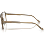 VO5709, Transparent Brown Heart/Clear Lenses 57 Eye Size