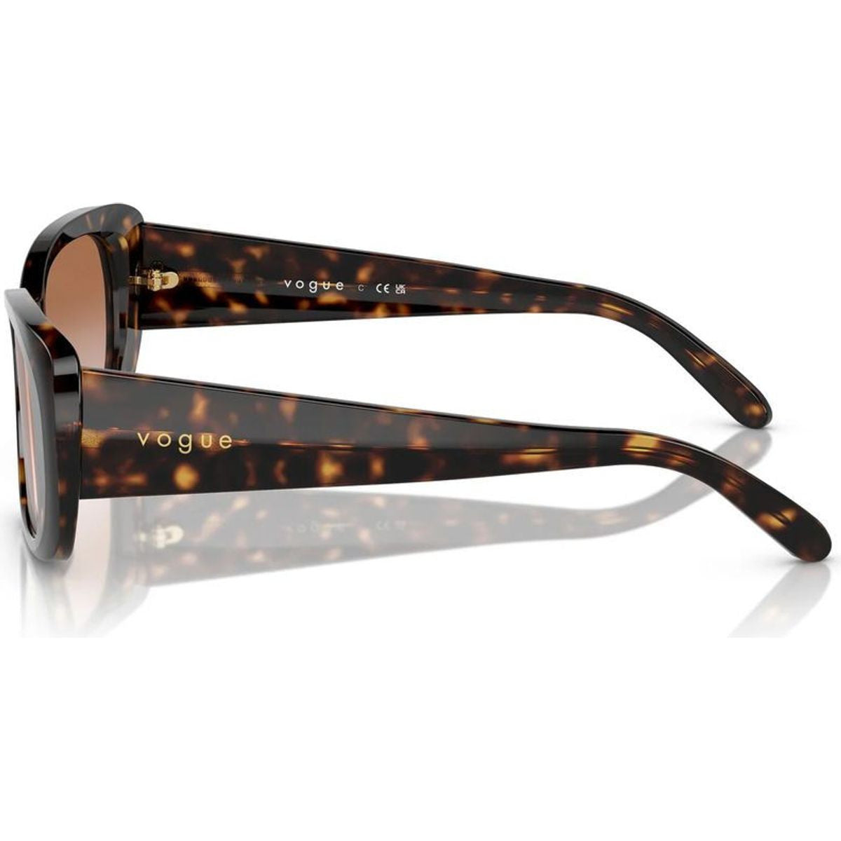 VO2606S, Dark Havana/Brown Gradient Lenses 52 Eye Size
