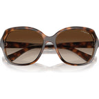 VO2871S, Striped Dark Havana/Brown Gradient Lenses