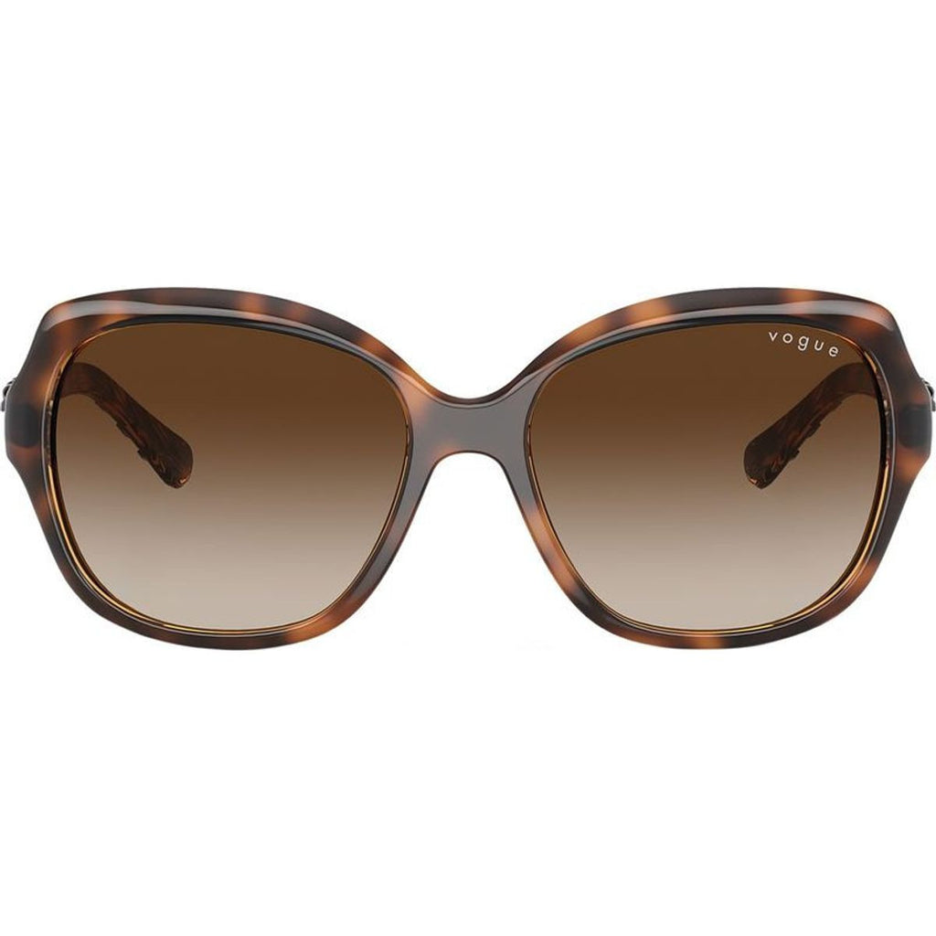 VO2871S, Striped Dark Havana/Brown Gradient Lenses