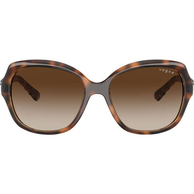 VO2871S, Striped Dark Havana/Brown Gradient Lenses