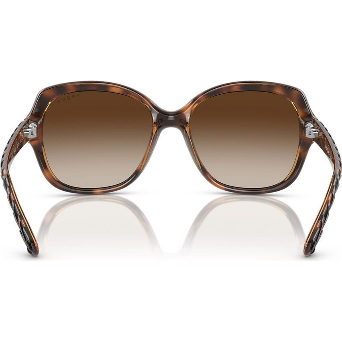 VO2871S, Striped Dark Havana/Brown Gradient Lenses