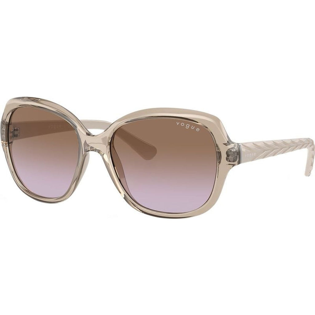 VO2871S, Transparent Light Brown/Brown Violet Gradient Lenses