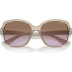 VO2871S, Transparent Light Brown/Brown Violet Gradient Lenses