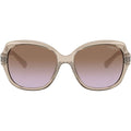 VO2871S, Transparent Light Brown/Brown Violet Gradient Lenses