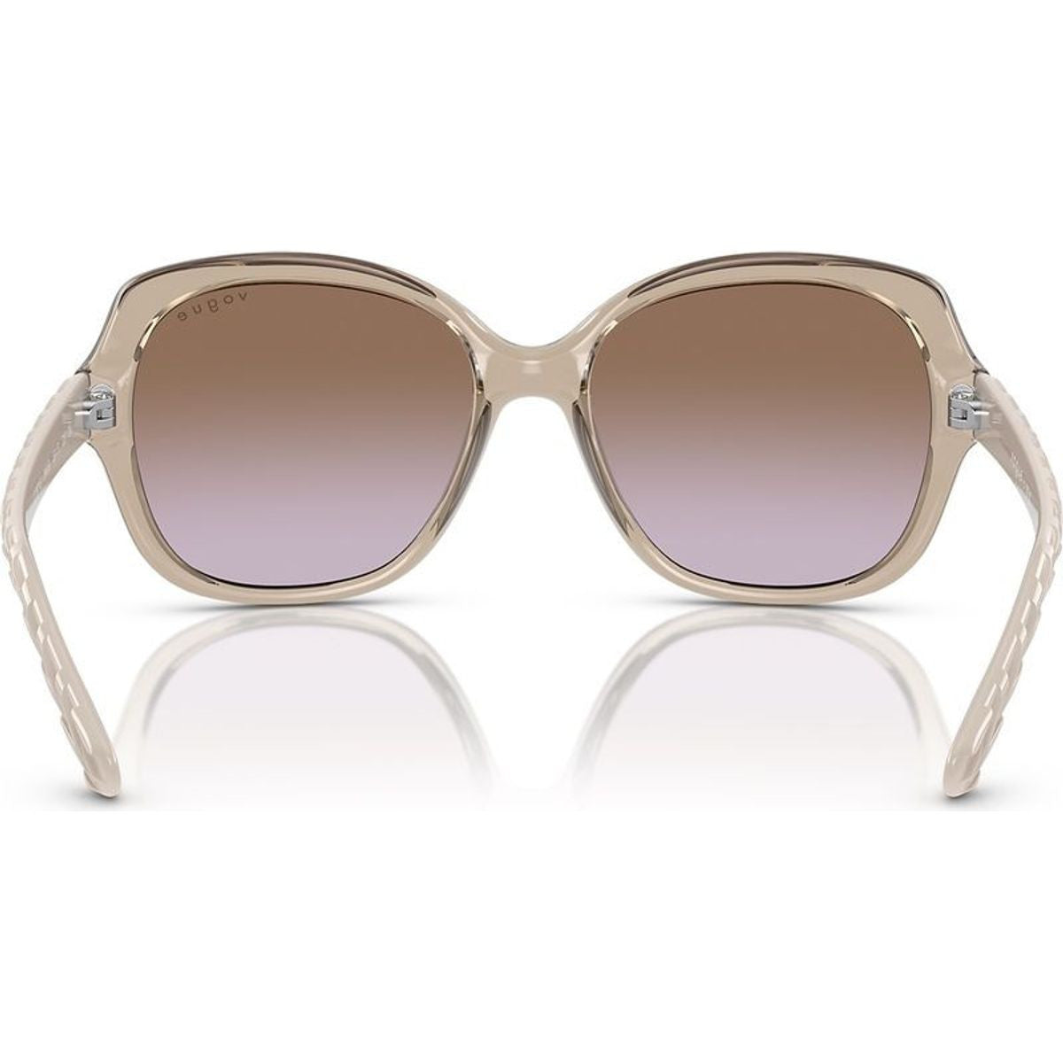 VO2871S, Transparent Light Brown/Brown Violet Gradient Lenses