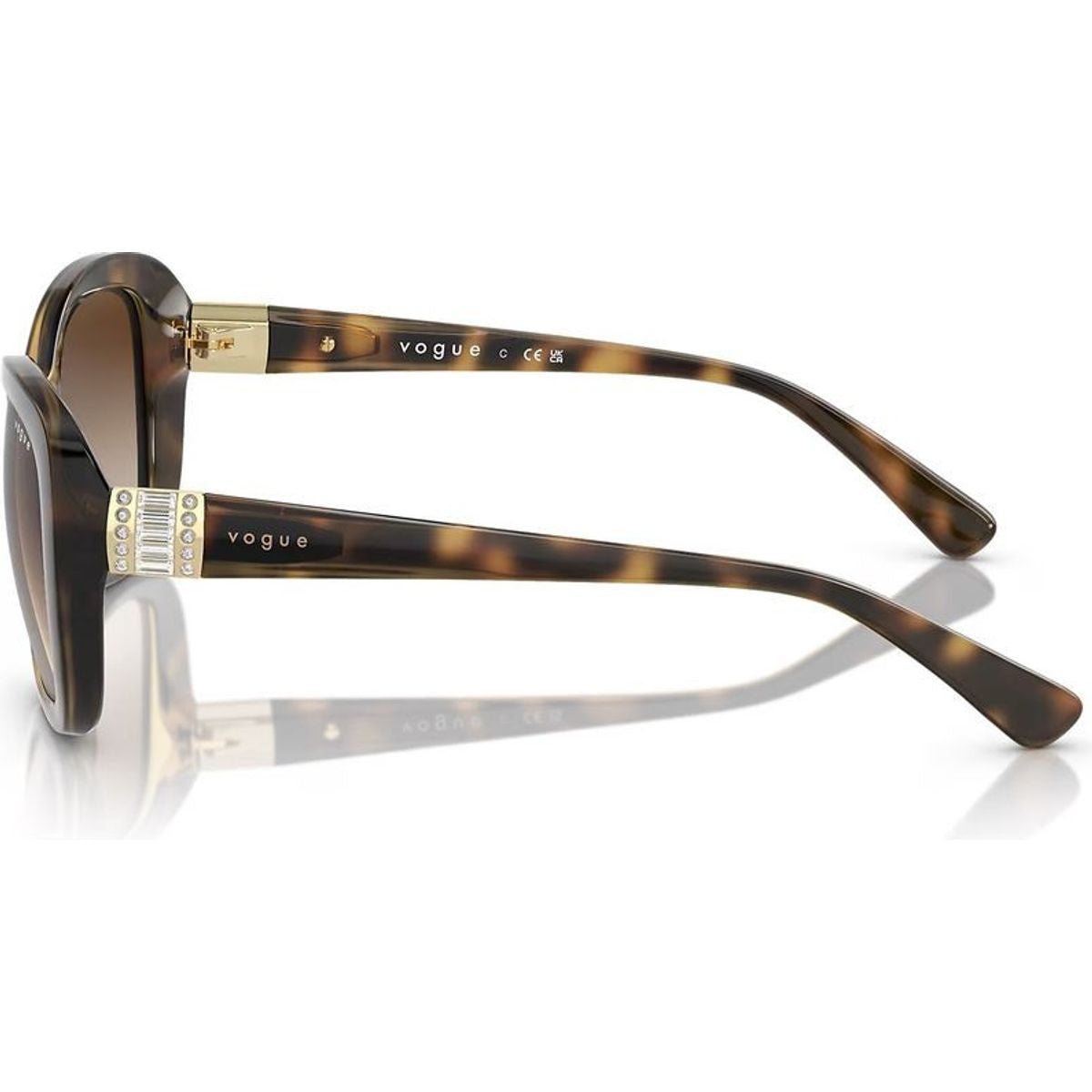 VO2943SB, Dark Havana/Brown Gradient Lenses