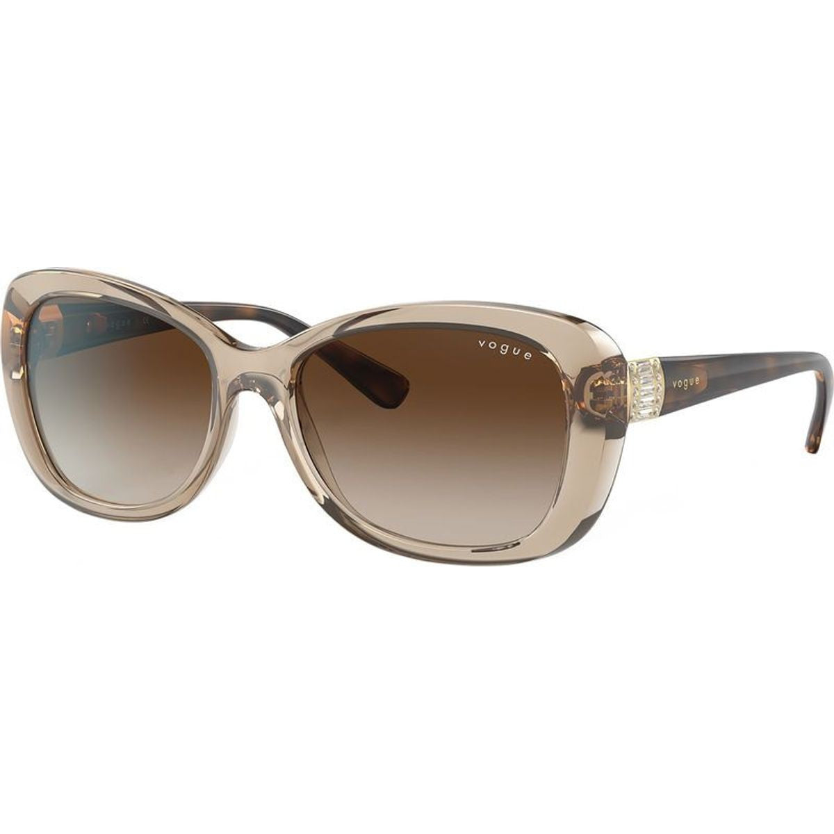 VO2943SB, Transparent Light Brown/Brown Gradient Lenses