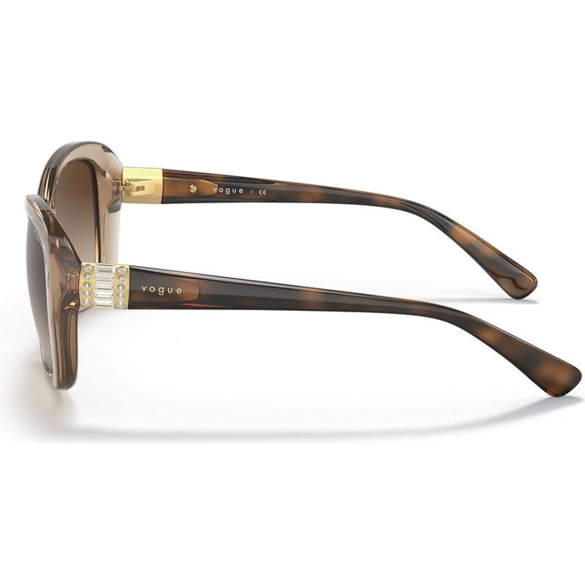 VO2943SB, Transparent Light Brown/Brown Gradient Lenses