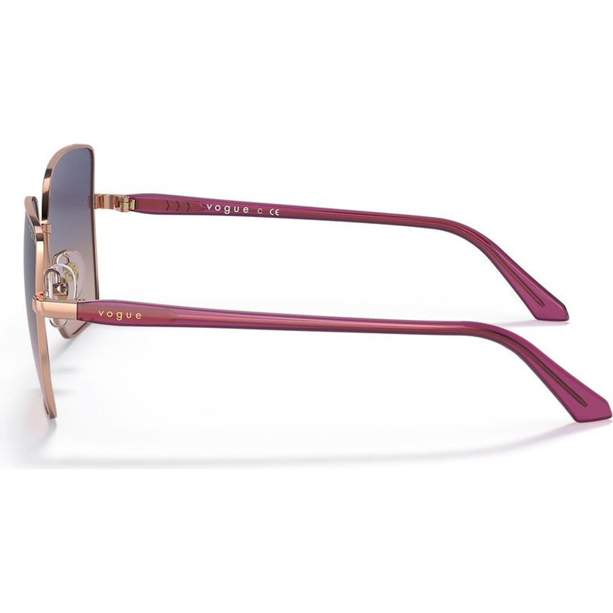 VO4199S, Pink Gold/Pink and Blue Gradient Lenses