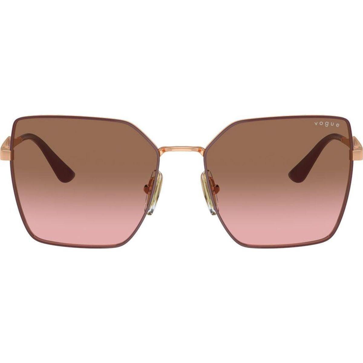 VO4284S, Top Bordeaux and Rose Gold/Brown Pink Gradient Lenses