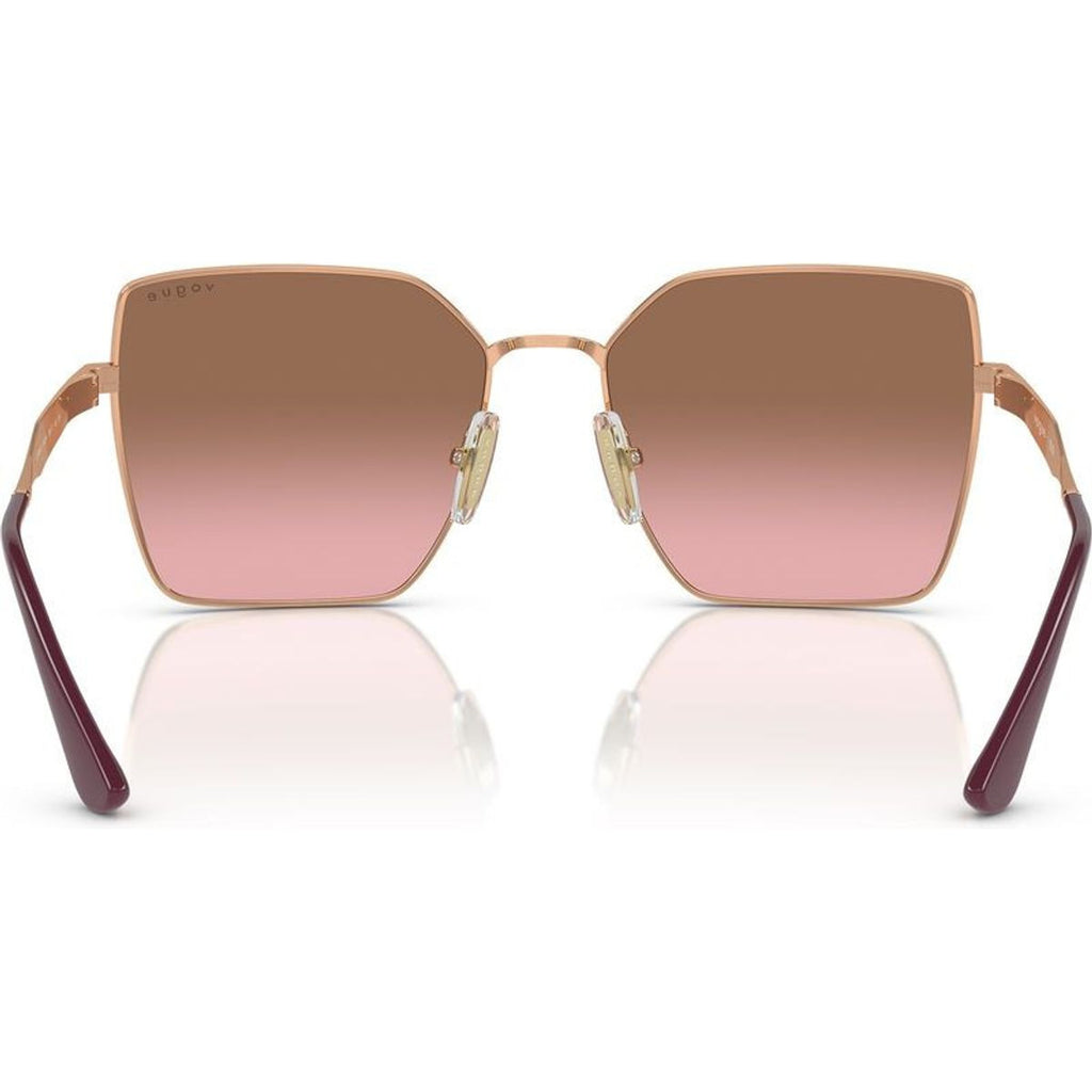 VO4284S, Top Bordeaux and Rose Gold/Brown Pink Gradient Lenses