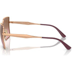 VO4284S, Top Bordeaux and Rose Gold/Brown Pink Gradient Lenses
