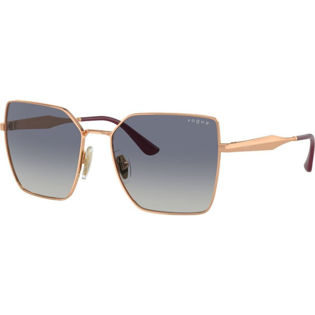 VO4284S, Rose Gold/Grey Dark Blue Gradient Lenses