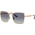 VO4284S, Rose Gold/Grey Dark Blue Gradient Lenses