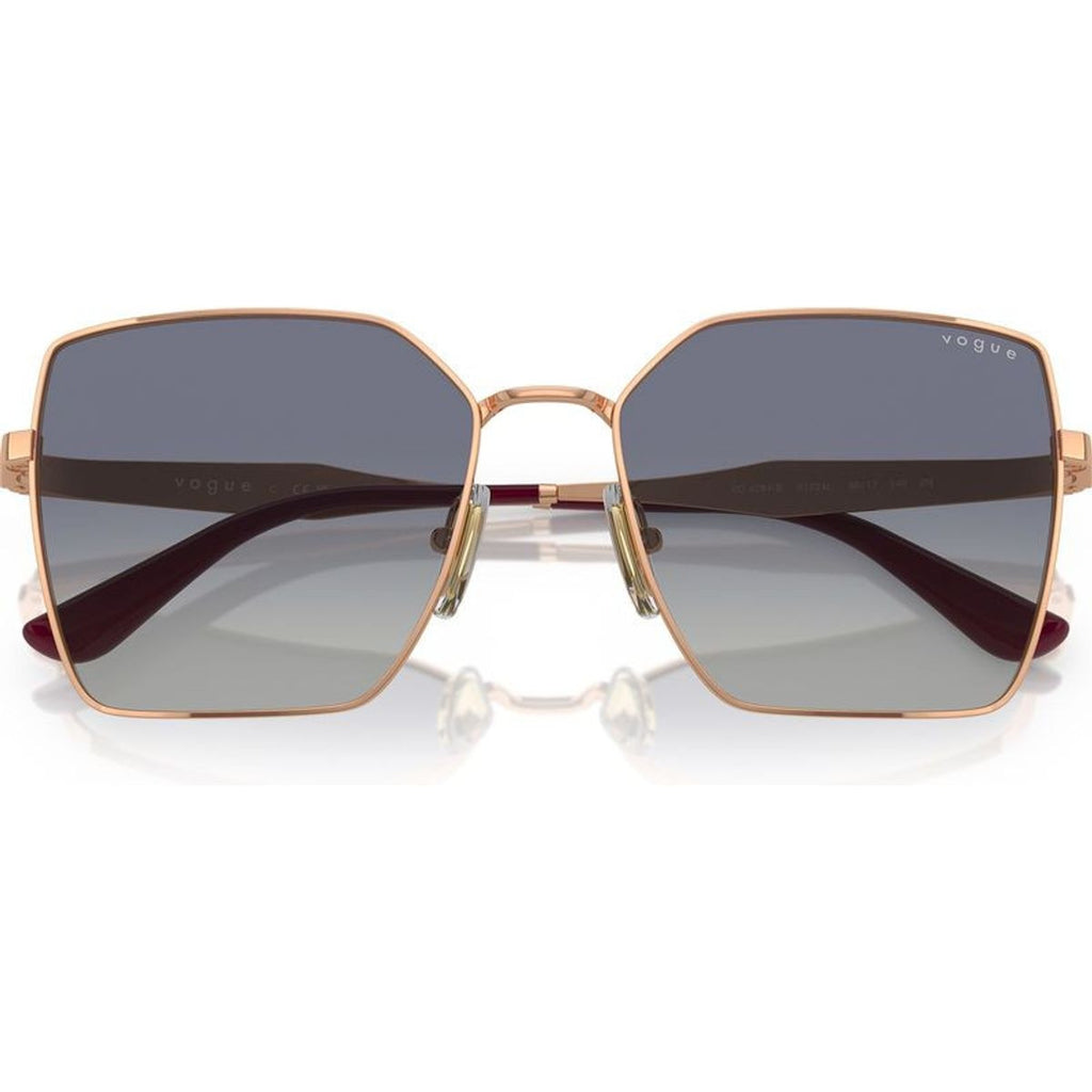 VO4284S, Rose Gold/Grey Dark Blue Gradient Lenses