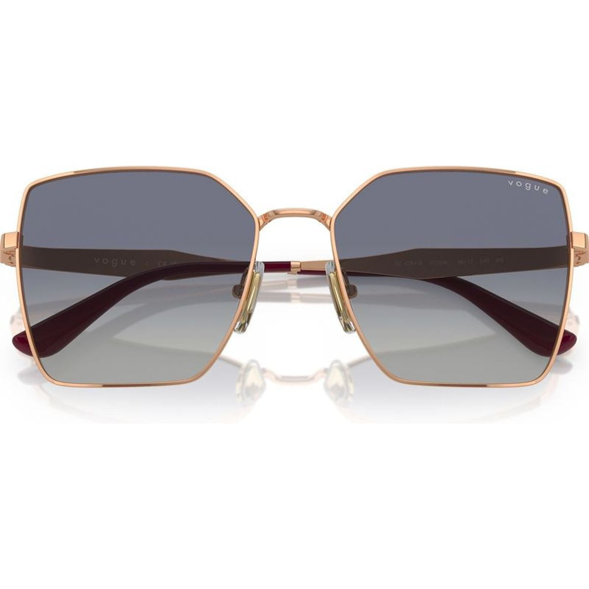VO4284S, Rose Gold/Grey Dark Blue Gradient Lenses