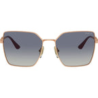 VO4284S, Rose Gold/Grey Dark Blue Gradient Lenses