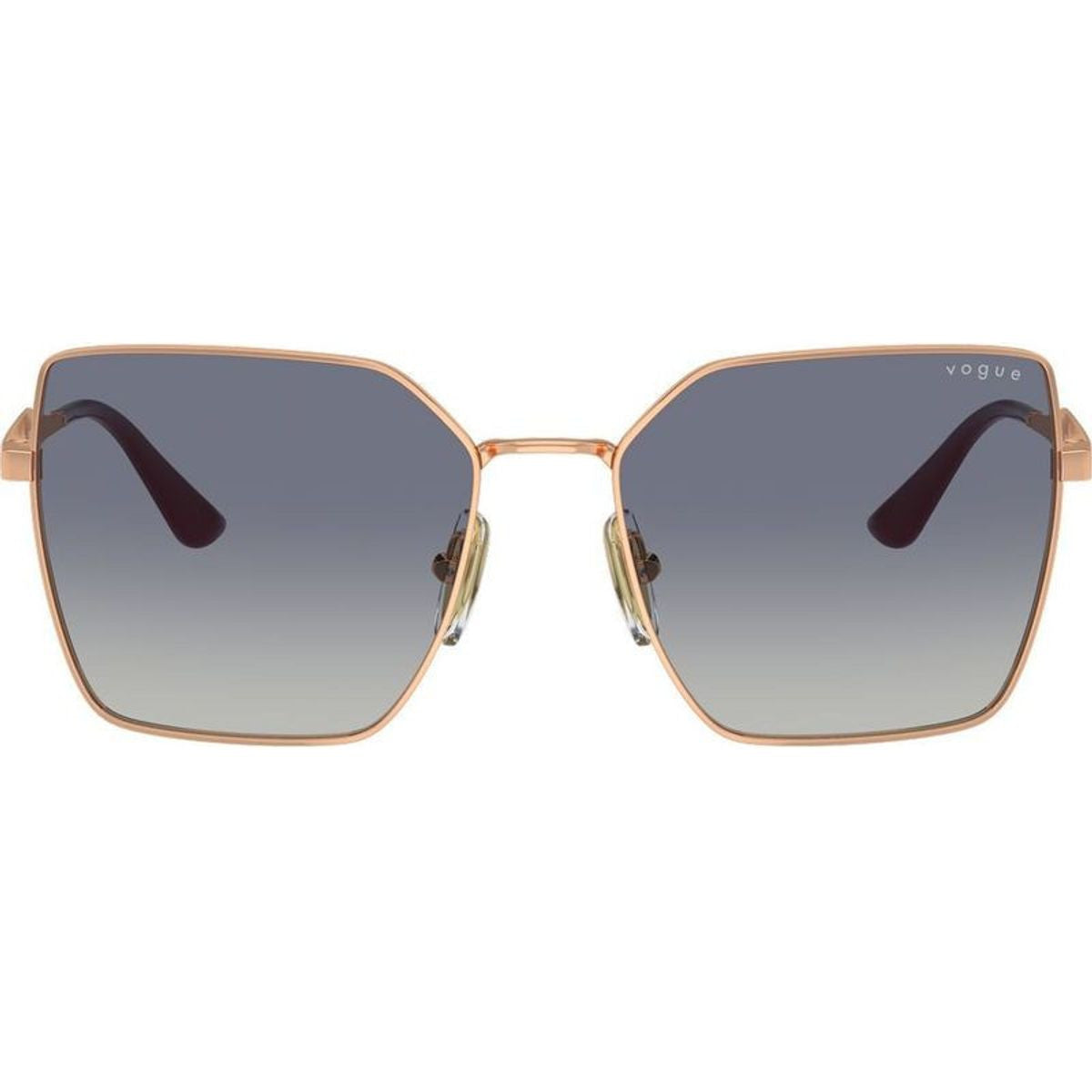 VO4284S, Rose Gold/Grey Dark Blue Gradient Lenses