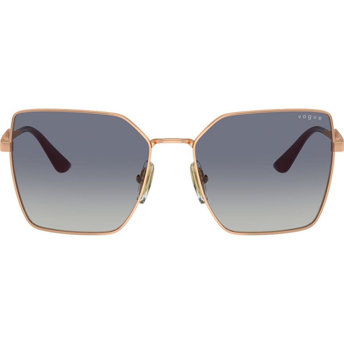 VO4284S, Rose Gold/Grey Dark Blue Gradient Lenses