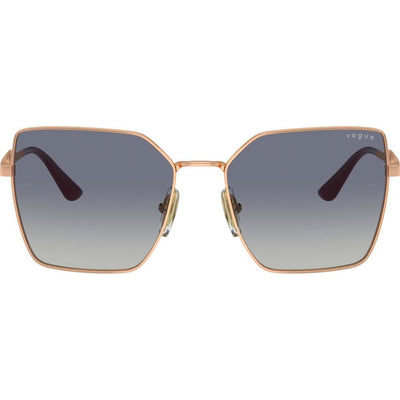 VO4284S, Rose Gold/Grey Dark Blue Gradient Lenses