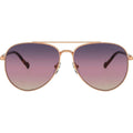 VO4290S, Rose Gold/Brown Violet Blue Trigradient Lenses