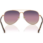VO4290S, Rose Gold/Brown Violet Blue Trigradient Lenses